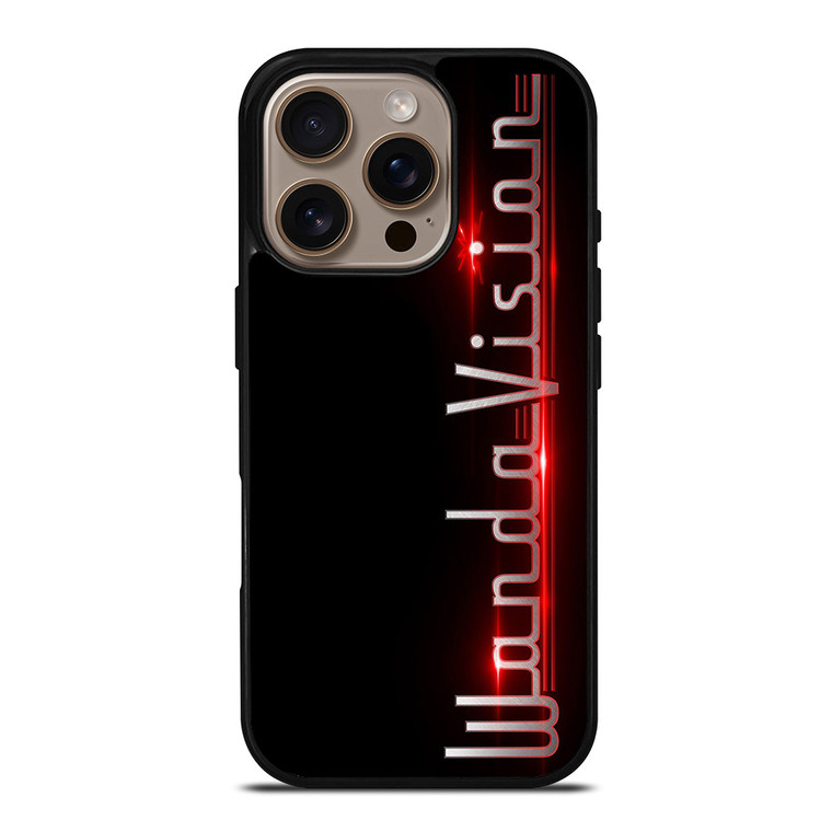 WANDAVISION MARVEL LOGO iPhone 16 Pro Case Cover