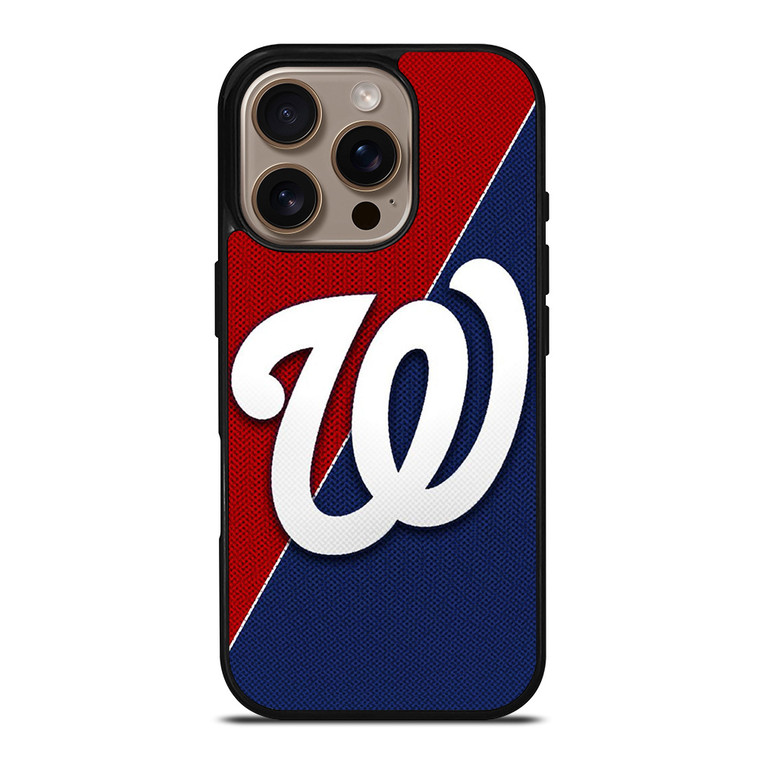 WASHINGTON NATIONALS MLB BASEBALL LOGO iPhone 16 Pro Case Cover