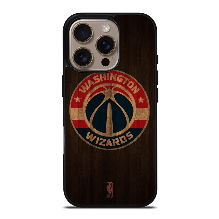 WASHINGTON WIZARDS BASKETBALL COURT NBA iPhone 16 Pro Case Cover