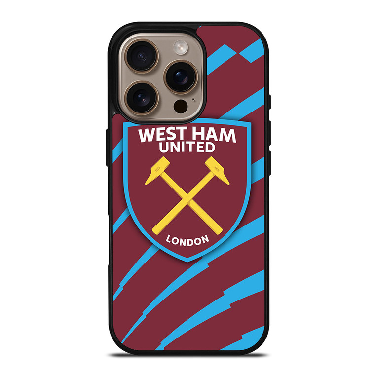 WEST HAM UNITED FOOTBALL iPhone 16 Pro Case Cover