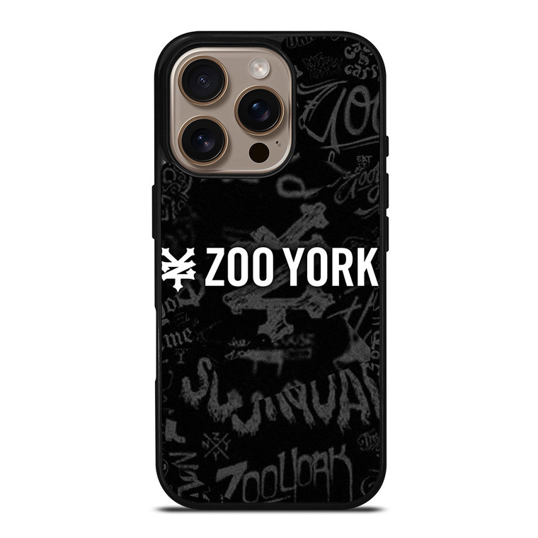 ZOO YORK SKATEBOARD ABSTRACT iPhone 16 Pro Case Cover