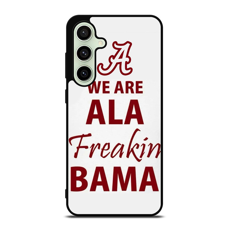 ALABAMA CRIMSON TIDE FOOTBALL FREAK Samsung Galaxy S24 FE Case Cover ALABAMA CRIMSON TIDE FOOTBALL FREAK Samsung Galaxy S24 FE Case Cover