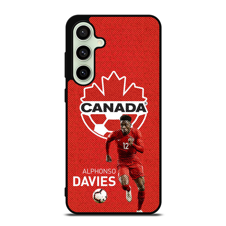ALPHONSO DAVIES CANADA MENS SOCCER NATIONAL TEAM Samsung Galaxy S24 FE Case Cover