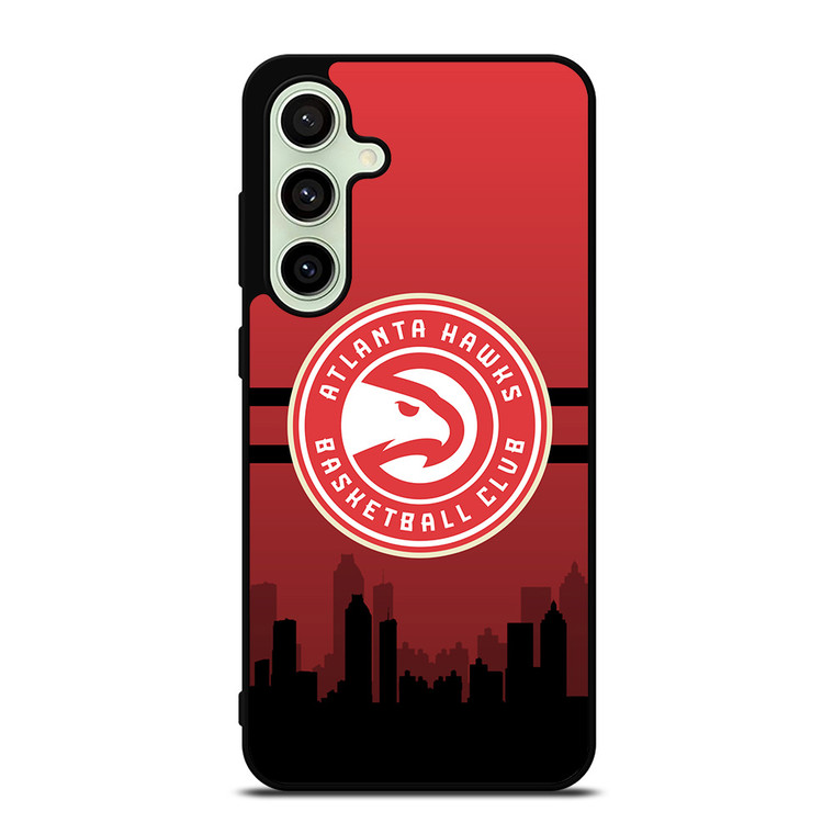 ATLANTA HAWKS NBA SKYLINE Samsung Galaxy S24 FE Case Cover