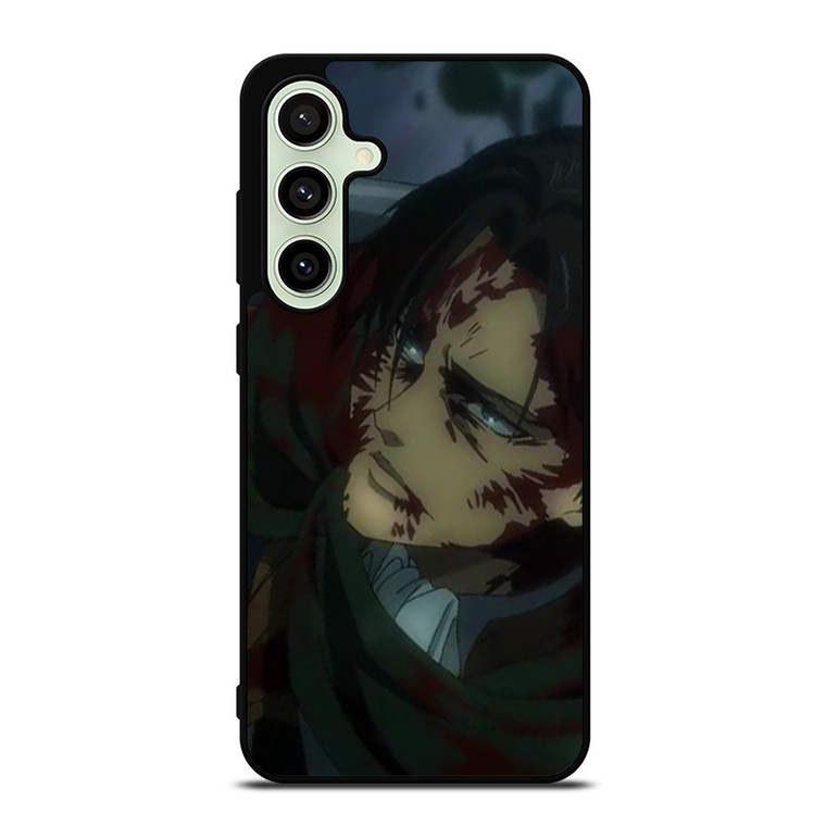 ATTACK ON TITAN LEVI ACKERMAN FIGHT Samsung Galaxy S24 FE Case Cover