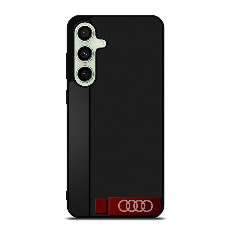 AUDI CAR CARBON LOGO Samsung Galaxy S24 FE Case Cover