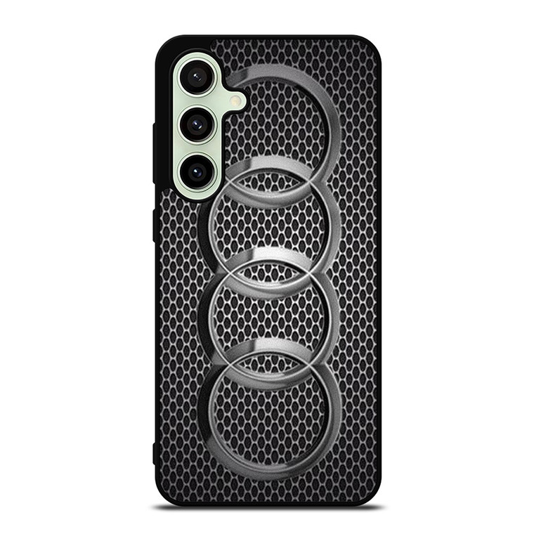 AUDI CAR METAL LOGO Samsung Galaxy S24 FE Case Cover