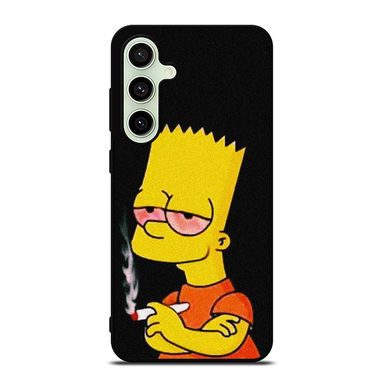 BART SIMPSONS WEEDS CIGARATTE Samsung Galaxy S24 FE Case Cover