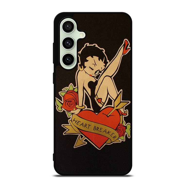 BETTY BOOP HEART BREAKER Samsung Galaxy S24 FE Case Cover