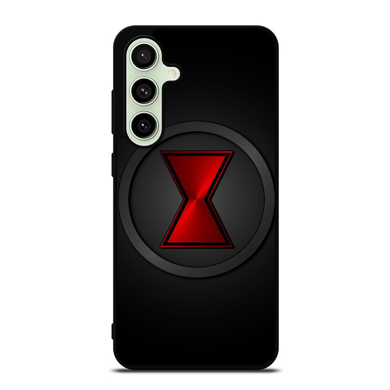 BLACK WIDOW METAL LOGO Samsung Galaxy S24 FE Case Cover