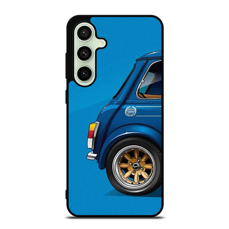 BLUE MINI COOPER COOL Samsung Galaxy S24 FE Case Cover