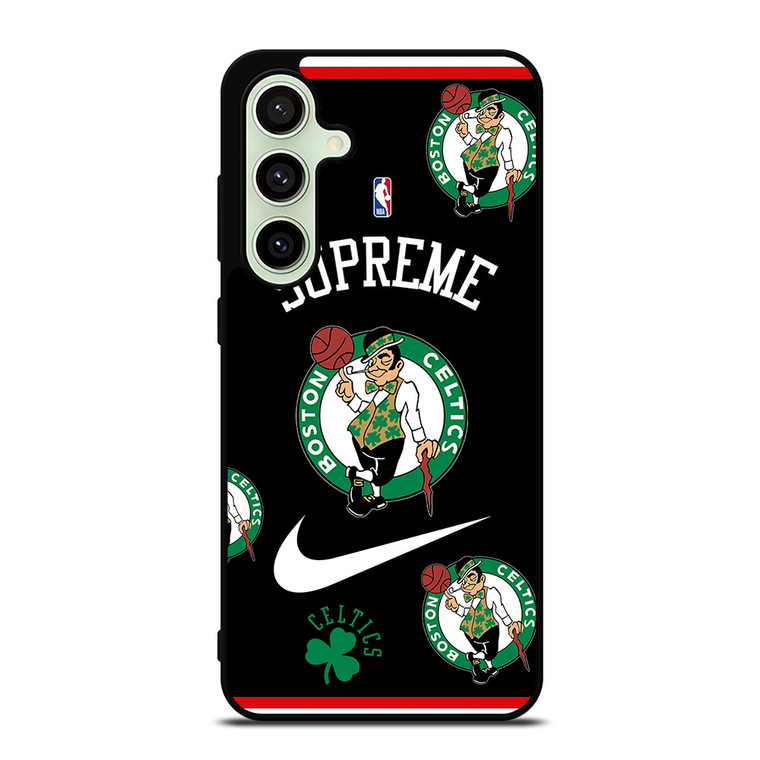 BOSTON CELTICS NBA X SUPREME NIKE Samsung Galaxy S24 FE Case Cover