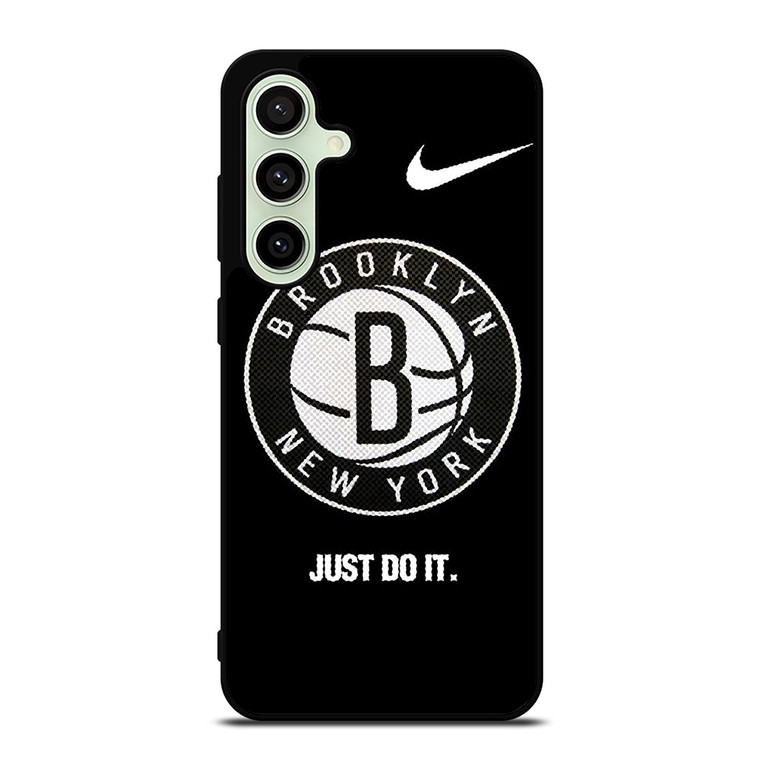 BROOKLYN NETS NBA BASKETBALL LOGO 3 Samsung Galaxy S24 FE Case Cover