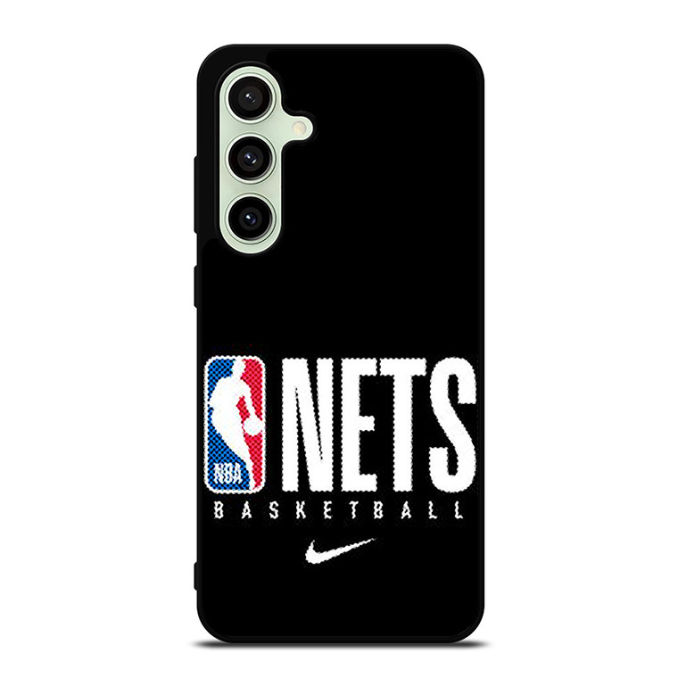 BROOKLYN NETS NBA BASKETBALL LOGO Samsung Galaxy S24 FE Case Cover