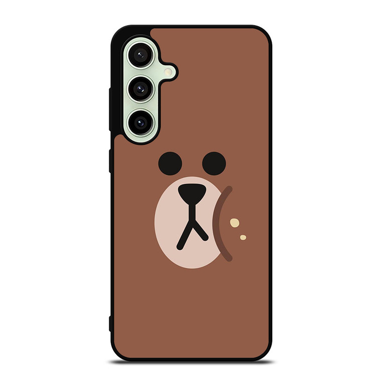 BROWN LINE FRIENDS Samsung Galaxy S24 FE Case Cover
