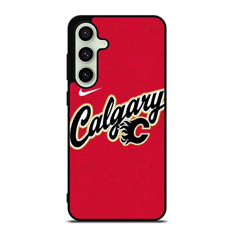 CALGARY FLAMES NHL HOCKEY NIKE Samsung Galaxy S24 FE Case Cover