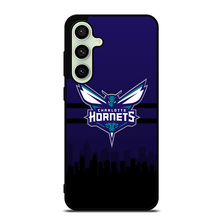 CHARLOTTE HORNETS NBA SKYLINE Samsung Galaxy S24 FE Case Cover