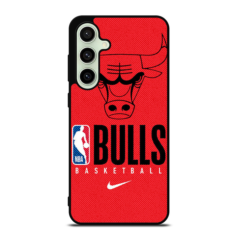 CHICAGO BULLS NBA BASKETBALL LOGO Samsung Galaxy S24 FE Case Cover