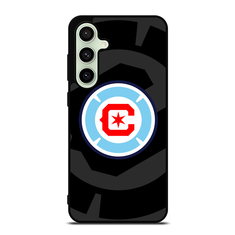 CHICAGO FIRE MLS BLACK Samsung Galaxy S24 FE Case Cover