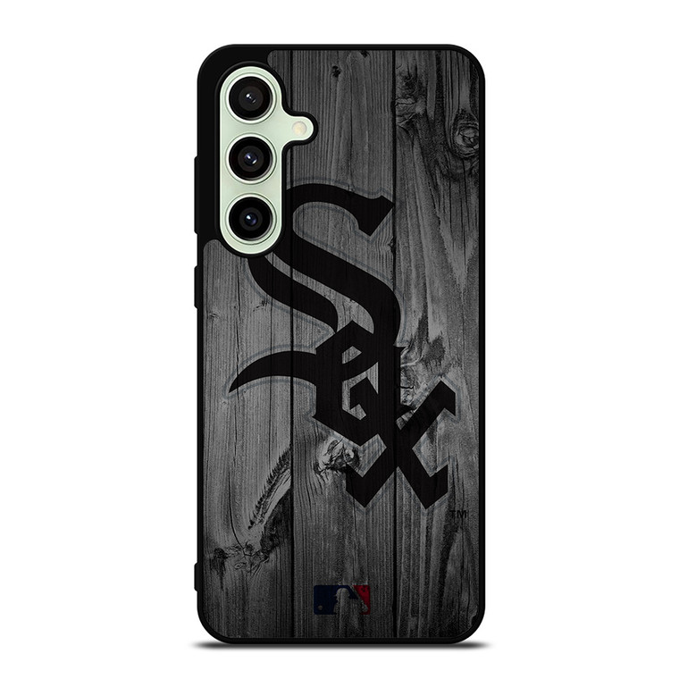 CHICAGO WHITE SOX BASEBALL MLB WOOD LOGO Samsung Galaxy S24 FE Case Cover
