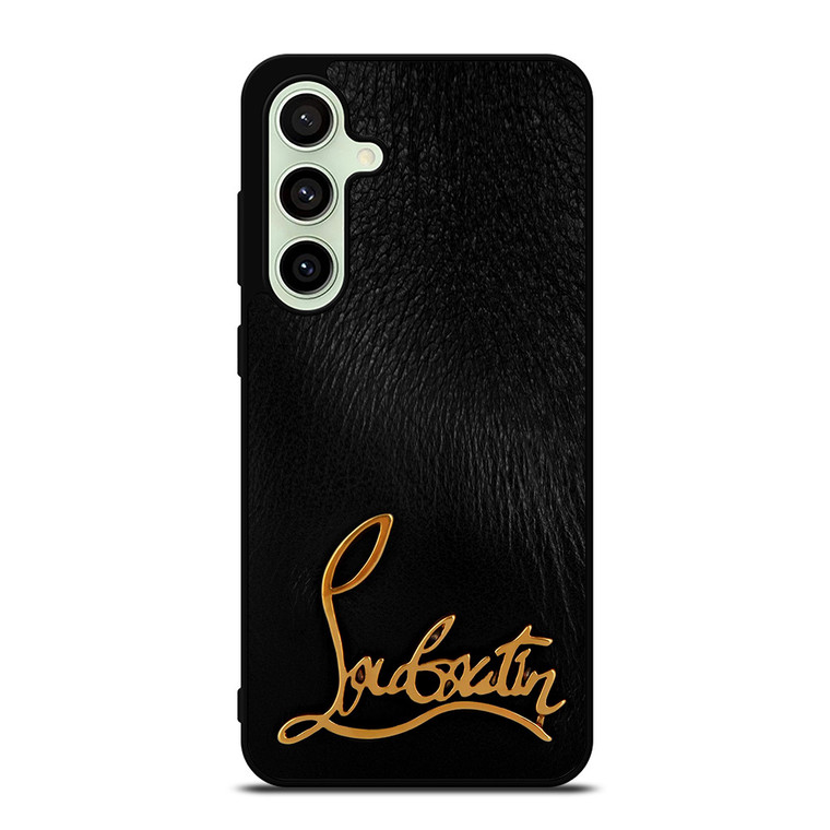 CHRISTAN LOUBOUTIN BLACK Samsung Galaxy S24 FE Case Cover