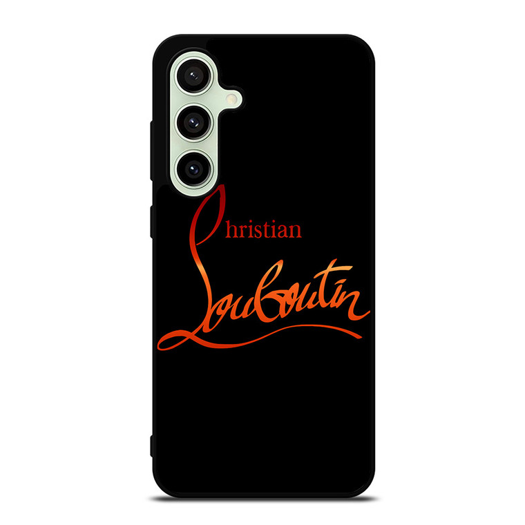 CHRISTIAN LOUBOUTIN RED LOGO Samsung Galaxy S24 FE Case Cover