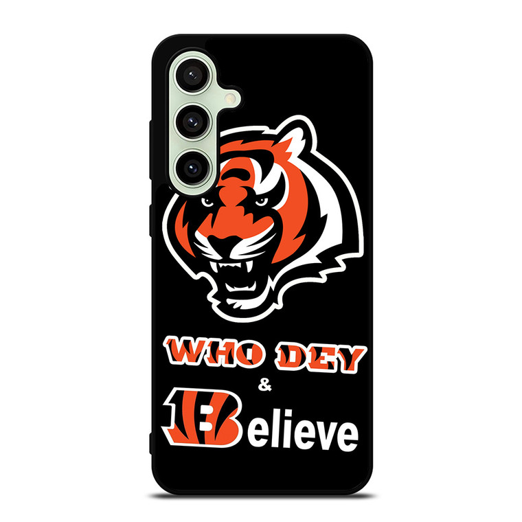 CINCINNATI BENGALS FOOTBALL WHO DEY Samsung Galaxy S24 FE Case Cover