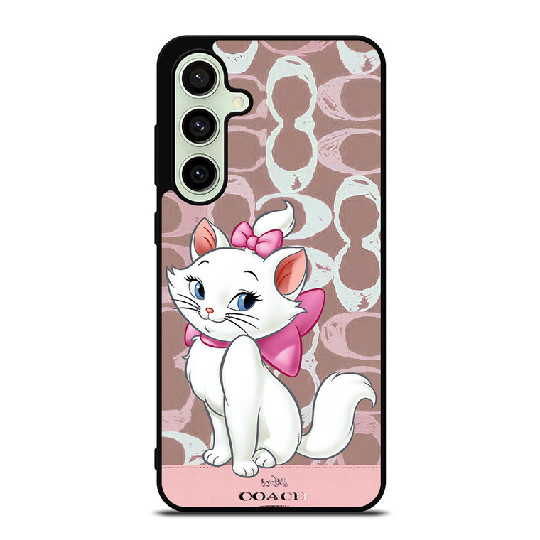 COACH NEW YORK LOGO MARIE ARISTOCAT DISNEY Samsung Galaxy S24 FE Case Cover