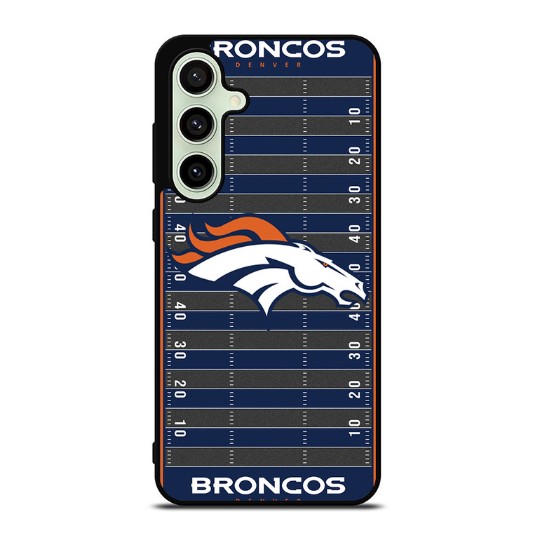 DENVER BRONCOS FOOTBALL FIELD Samsung Galaxy S24 FE Case Cover