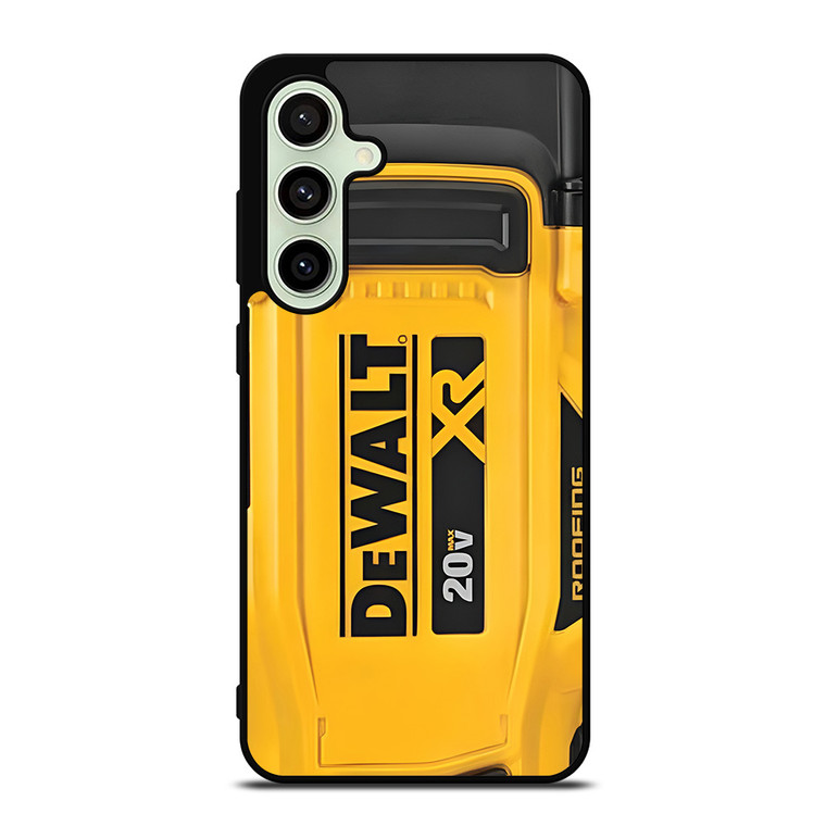 DEWALT TOOL LOGO ROOFING NAILER Samsung Galaxy S24 FE Case Cover