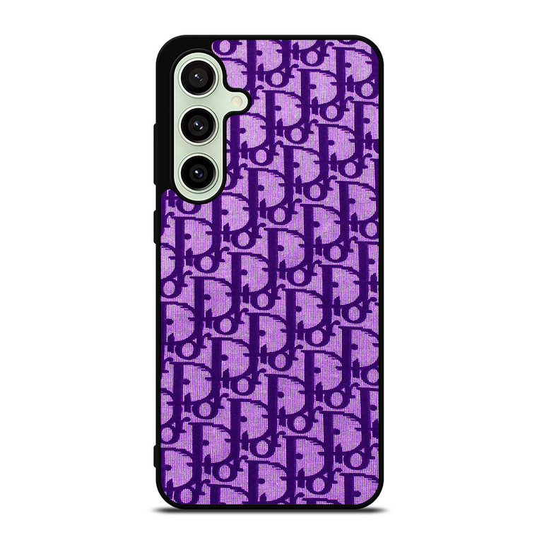 DIOR LOGO PURPLE Samsung Galaxy S24 FE Case Cover