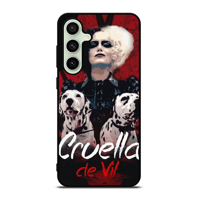 DISNEY CRUELLA DE VIL DALMATIAN Samsung Galaxy S24 FE Case Cover