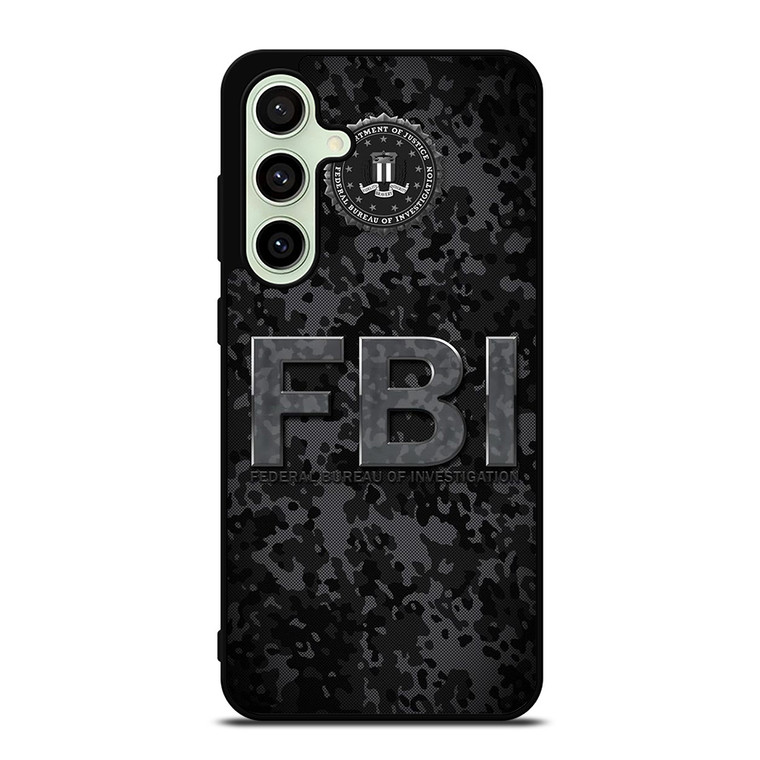 FBI LOGO CAMO Samsung Galaxy S24 FE Case Cover