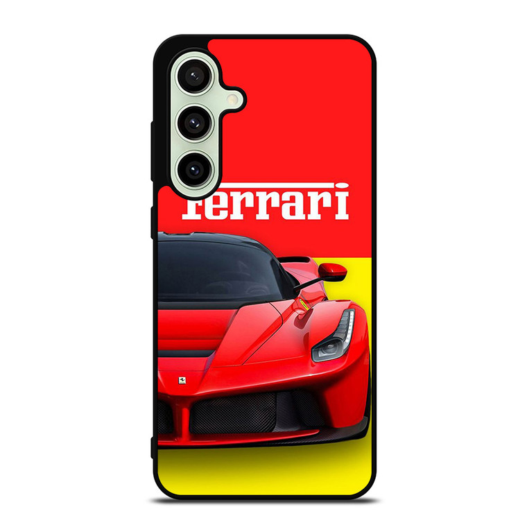 FERRARI LOGO RED CAR Samsung Galaxy S24 FE Case Cover