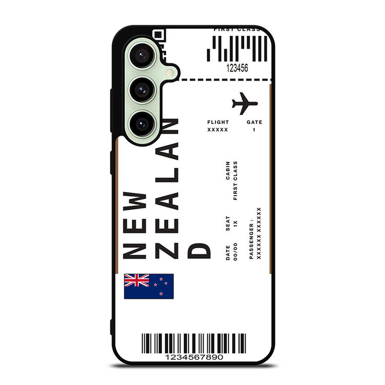FLIGHT TICKETS NEW ZEALAND Samsung Galaxy S24 FE Case Cover