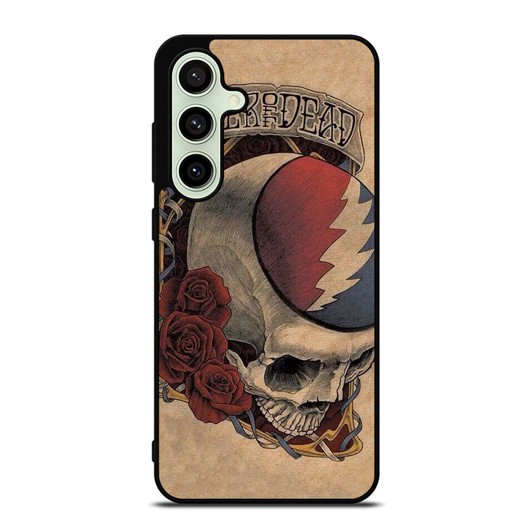 GRATEFUL DEAD SKULL LOGO ART Samsung Galaxy S24 FE Case Cover