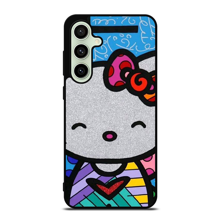 HELLO KITTY ROMERO BRITTO ART Samsung Galaxy S24 FE Case Cover