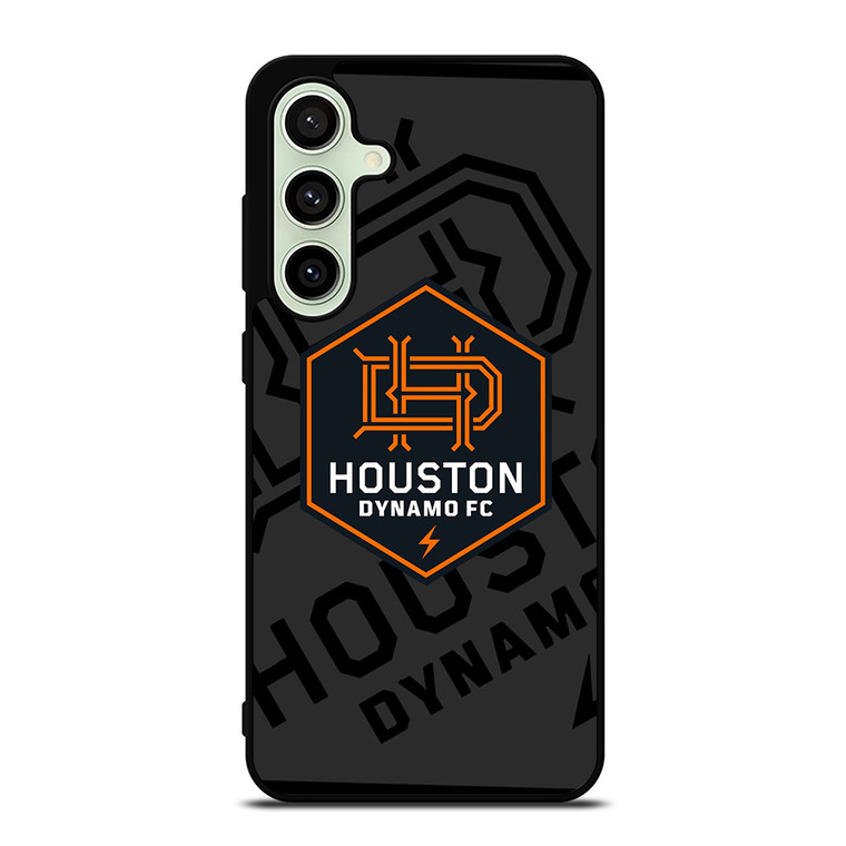 HOUSTON DYNAMO FC MLS BLACK Samsung Galaxy S24 FE Case Cover