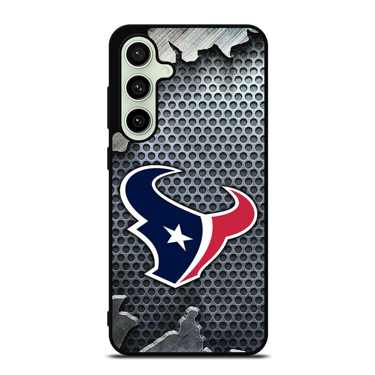 HOUSTON TEXAS BROKEN METAL Samsung Galaxy S24 FE Case Cover