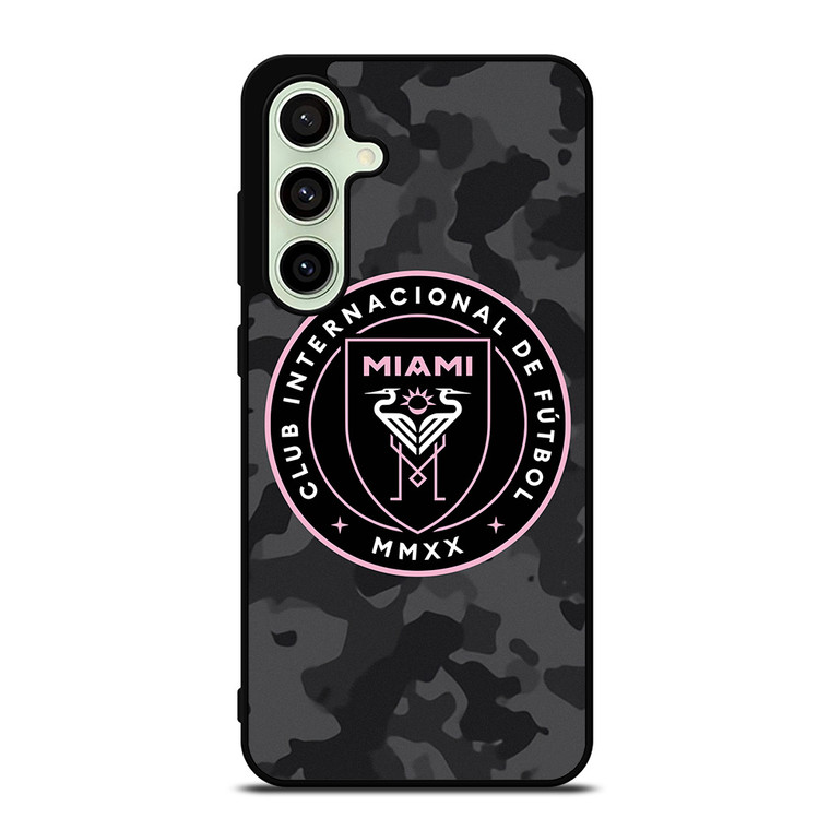INTER MIAMI CF MLS BLACK CAMO Samsung Galaxy S24 FE Case Cover