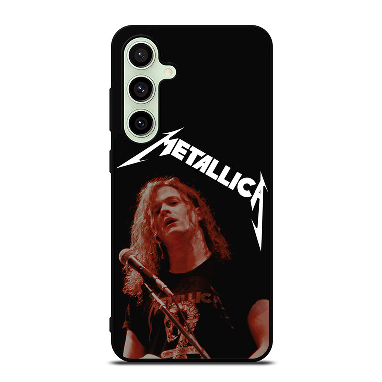 JASON NEWSTED METALLICA LOGO Samsung Galaxy S24 FE Case Cover