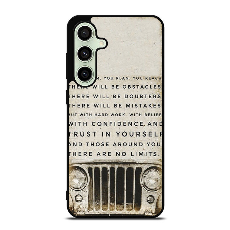 JEEP FUNNY QUOTES Samsung Galaxy S24 FE Case Cover