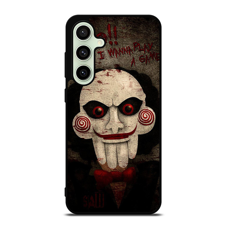 JIGSAW MOVIES I WANNA PLAY A GAME Samsung Galaxy S24 FE Case Cover