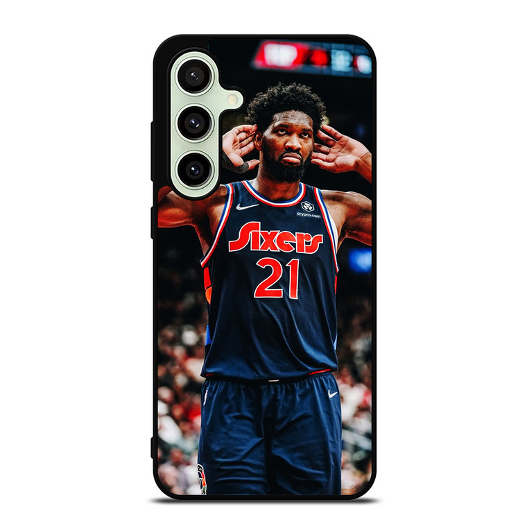 JOEL EMBIID PHILADELPHIA SIXERS COOL Samsung Galaxy S24 FE Case Cover
