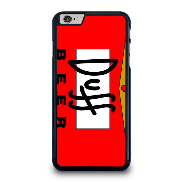 DUFF BEER THE SIMPSONS CARTOON iPhone 6 / 6S Plus Case Cover