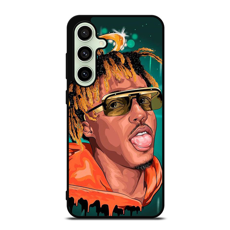 JUICE WRLD RAPPER FACE ART Samsung Galaxy S24 FE Case Cover