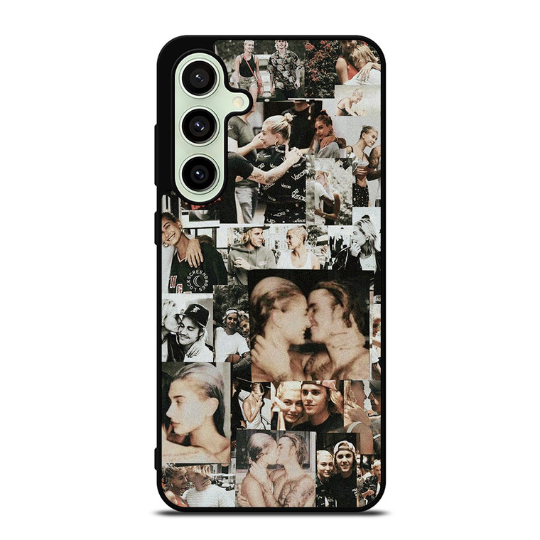 JUSTIN AND HAILEY BIEBER COLLAGE 2 Samsung Galaxy S24 FE Case Cover