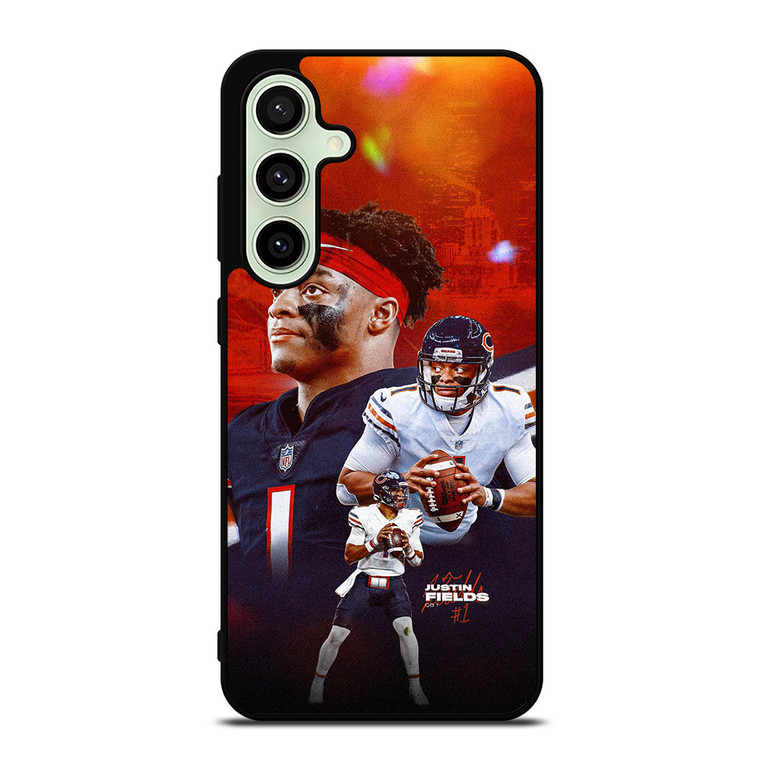 JUSTIN FIELDS CHICAGO BEARS NFL Samsung Galaxy S24 FE Case Cover
