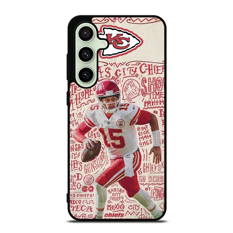 KANSAS CITY CHIEFS 15 PATRICK MAHOMES Samsung Galaxy S24 FE Case Cover