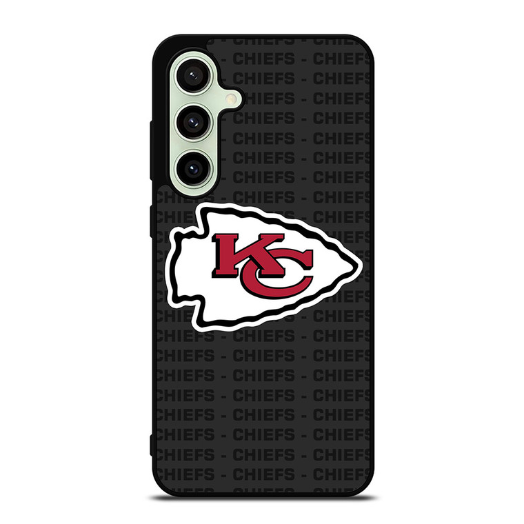 KANSAS CITY CHIEFS FOOTBALL TEXT Samsung Galaxy S24 FE Case Cover